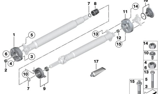 Casquillo centrador OEM 26117562574 para BMW F20, F21, F22, F23, G42, F30, F31, F34, F35, G20, G21, G28, F32, F33, F36, G22, G23, G26, F07, F10, F11, F18, G30, G31, G38, G60, G61, G68, F06, F12, F13, G32, F01, F02, F04, G11, G12, G70, G14, G15, G16,