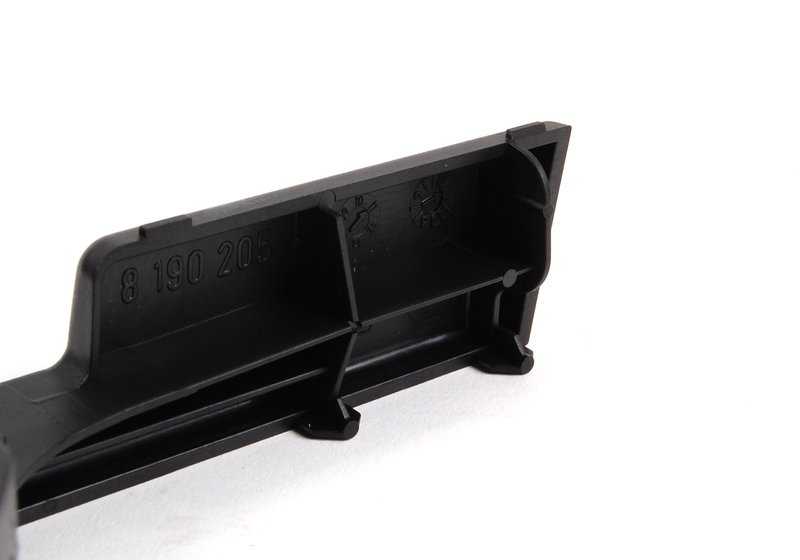 Portavasos / Latas Delantero Negro Para Bmw E39. Original Recambios