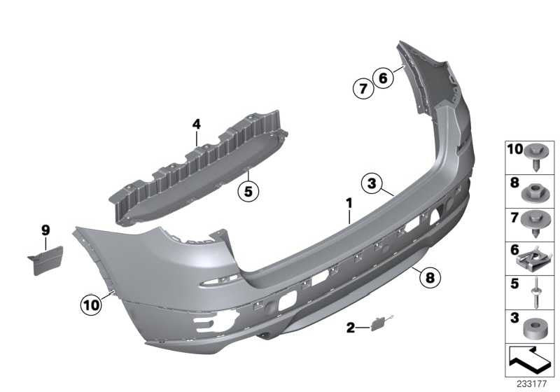 Tapa Cubierta De Remolque Parachoques Trasero Para Bmw F25 . Original Recambios