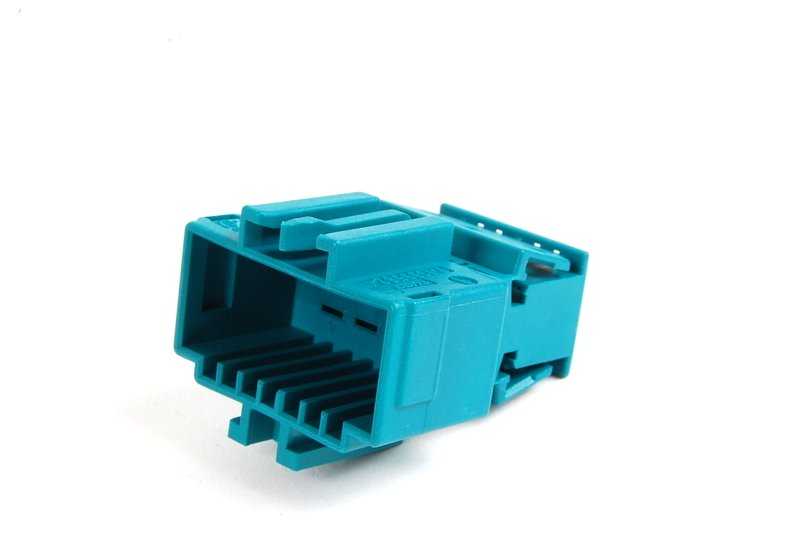 Uncoded pin housing for BMW 3 Series E46, E90, E90N, E91, E91N, E92, E92N, E93, E93N, X5 E70, E70N (OEM 61136905999). Genuine BMW.