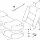 Cubierta del interruptor derecha para BMW Serie 7 E38 (OEM 52208177172). Original BMW