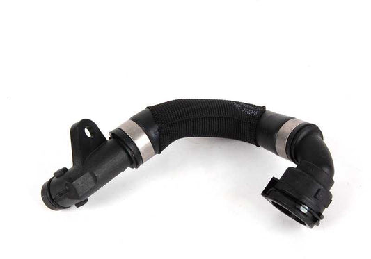 Engine Oil Cooler Heat Exchanger Hose for BMW E82, E88, E90, E91, E92, E93, E84, E89 (OEM 17117541143). Original BMW.