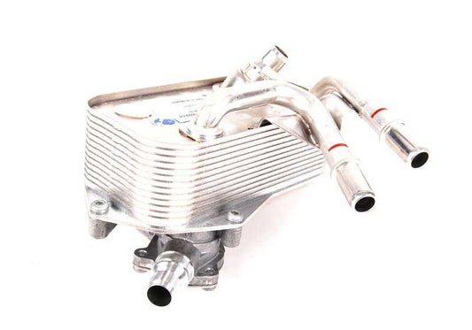 Heat exchanger for BMW 1 Series E82, E88 3 Series E90, E91, E92, E93 X1 E84 Z4 E89 (OEM 17217536929). Original BMW.