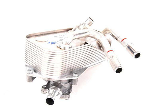 Heat exchanger for BMW 1 Series E82, E88 3 Series E90, E91, E92, E93 X1 E84 Z4 E89 (OEM 17217536929). Original BMW.