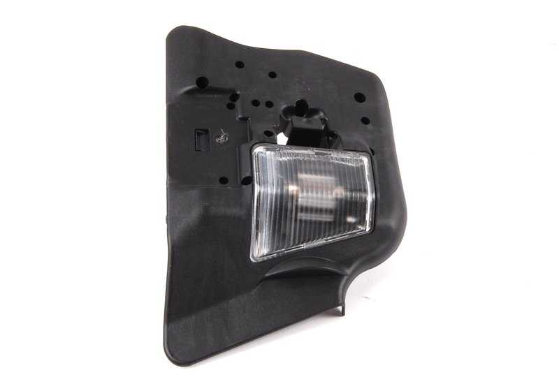 Right white turn signal lamp holder for BMW 3 Series E46 (OEM 63218383828). Original BMW