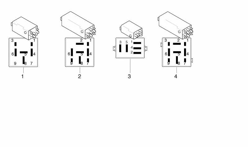 Relé de bloqueo de arranque para BMW E36, E34, E31 (OEM 61358364174). Original BMW.