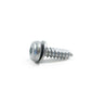 Flat head sheet metal screw for BMW E46, E90, E91, E92, E93, E61, E53, E85, E86, E52 (OEM 51417059617). Genuine BMW.