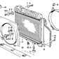 Radiador Enfriador De Agua Con Enfriador Aceite Transmisión Para Bmw E30 . Original Recambios