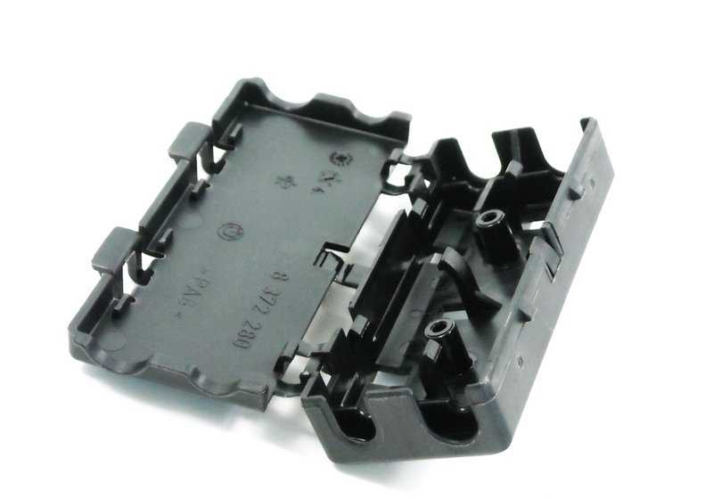 Soporte de conexión eléctrica OEM 61138372280 para BMW (Modelos compatibles: E81, E82, E87, E88, F20, F21, E46, E90, E91, E92, E93, F31, F34, F32, F33, F36, F82, E60, E61, E63, E64, E65, E66, E84, E53, E85, E86, E89, E52). Original BMW.