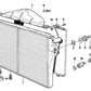 Enfriador De Agua Con Enfriador Aceite Transmisión Para Bmw E28. Original Recambios