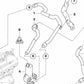 Manguera de bomba auxiliar de refrigerante OEM 64219119155 para BMW E90, E91, E92, E93. Original BMW.