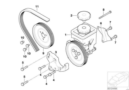 Bomba De Dirección Asistida Zf Fp-42 Para Bmw Serie X5 3.0D E53. Original Recambios