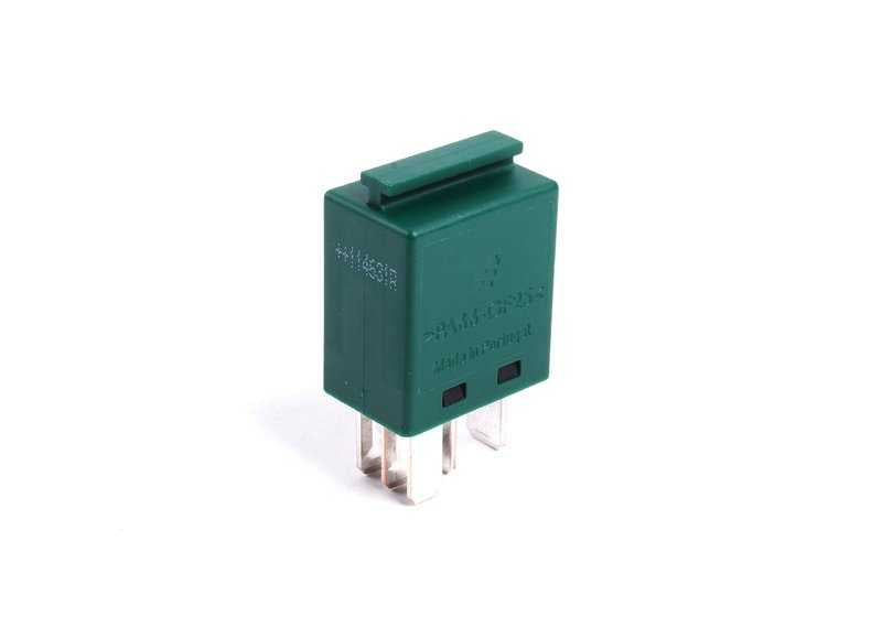 Relè OEM Green Switch 6136980177 per BMW E81, E82, E87, E88, E90, E91, E92, E93, F10, F11, F18, E84, F25, F26, E70, E71, E72, E89. BMW originale.