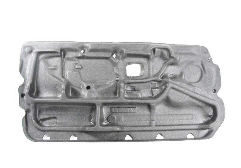 Aislamiento acústico puerta delantera izquierda para BMW E36 (OEM 51488236695). Original BMW