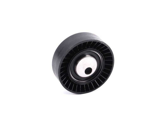 Tensioner pulley for BMW E36, E46, E90, E92, E93, E34, E39, E60, E61N, E63, E64, E38, E53, E85, E86 (OEM 11287841228). Genuine BMW