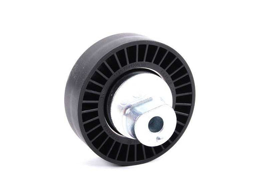 Tensioner pulley for BMW E36, E46, E90, E92, E93, E34, E39, E60, E61N, E63, E64, E38, E53, E85, E86 (OEM 11287841228). Genuine BMW