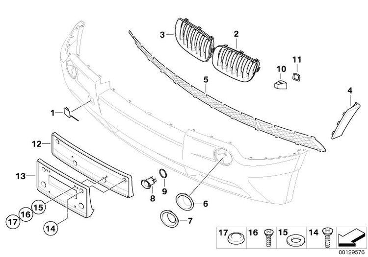 Embellecedor Tapita Tapa De Argolla Remolque Original Bmw Para E83. Original Recambios