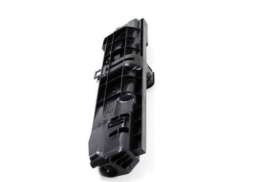 Module holder for BMW 1 Series E81, E82, E87, E88, 3 Series E90, E91, E92, E93, X1 E84, Z4 E89 (OEM 17107524912). Genuine BMW