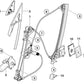 Motor Elevalunas Izquierda O Derecha Para E46 E53 E64 E85. Original Bmw Recambios