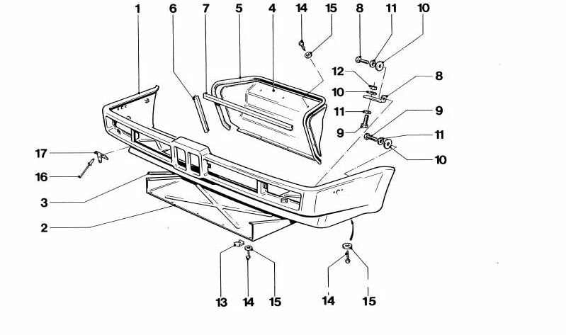 Junta de estanqueidad OEM 51712165077 para BMW (Modelos compatibles: E30, E36, E46, E90, E91, E92, E93, F30, F31, F32, G20, G21). Original BMW.