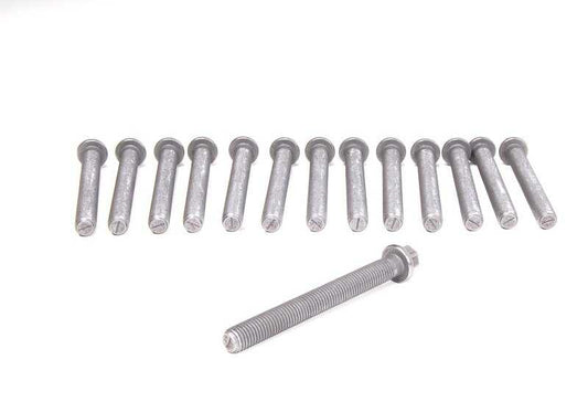 Cylinder Head Bolt Kit for BMW E46, E85, E86 (OEM 11127831862). Original BMW