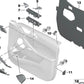 Maneta interior izquierda (tirador de puerta) OEM 51216997809 para BMW G05, F95, G06, F96, G07. Original BMW.