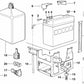 Soporte de manguera para BMW F20, F21, F22, F23, F87, E34, E60N, E61N, E32, E53 (OEM 13901720201). Original BMW.