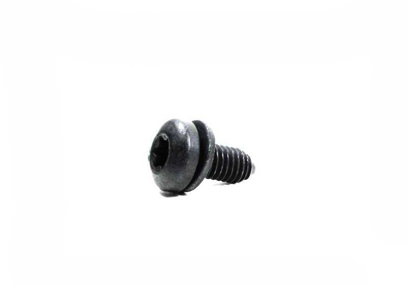 Tornillo Torx con Arandela M6x12 para BMW E81, E82, E87, E88, F20, F52, F70, F30, G20, G22, F11, G30, E63, G11, I12, E84, F39, E83, E53, E71, G07, G09, E85, E52 (OEM 07146985055). Original BMW