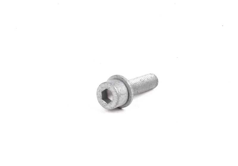 Tornillo cilíndrico con arandela para BMW Serie 1 E81, E82, E87, E88, Serie 3 E36, E46, E90, E91, E92, E93, Serie 5 E34, E39, E60, E61, Serie 6 E63, E64, Serie 7 E32, E38, E65, Serie 8 E31, X1 E84, X3 E83, F25, X4 F26, X5 E53, E70, F15, X6 E71, F16, Z4 E8