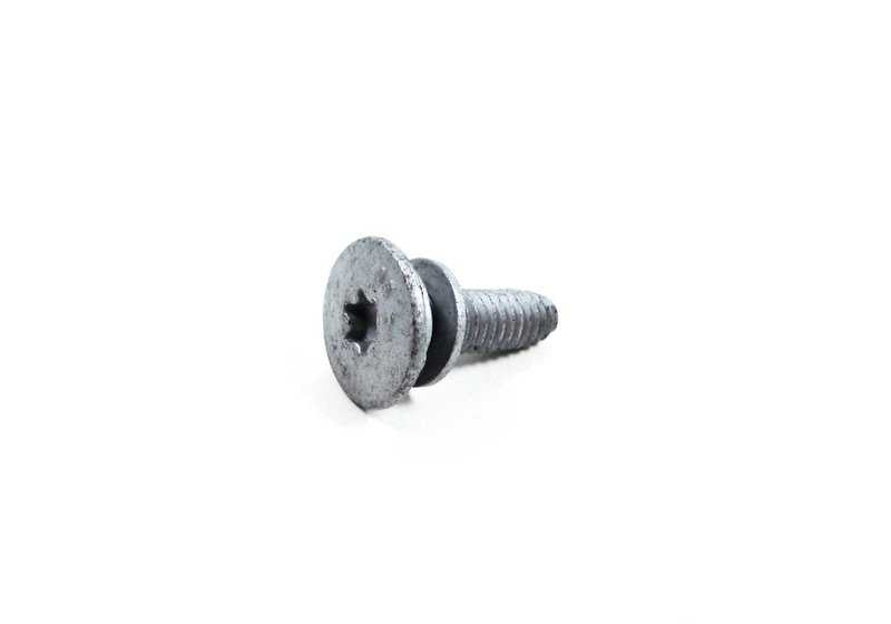 Tornillo Torx con Arandela para BMW E81, E82, E87, E88, E90, E91, E92, E93, E84, E83, F25, G01, G08, F97, F26, G02, F98, E53, E70, F15, G05, G18, F85, F95, E71, E72, F16, G06, F86, F96, G07, E89. Original BMW.