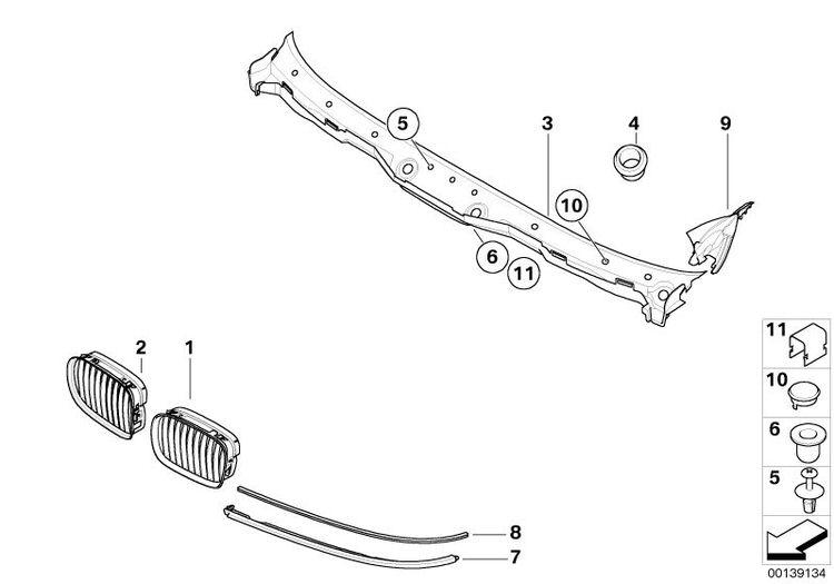 Torpedo Original De Bmw Para Serie 5 E39 Recambios