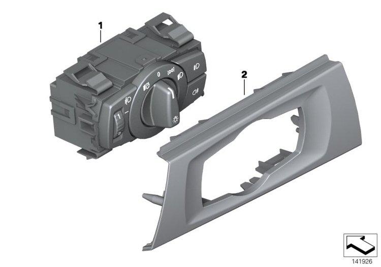 Mando Mecanismo Control De Luz Para Bmw E90 E91 E87 E81 E88 E82 E84. Original Recambios