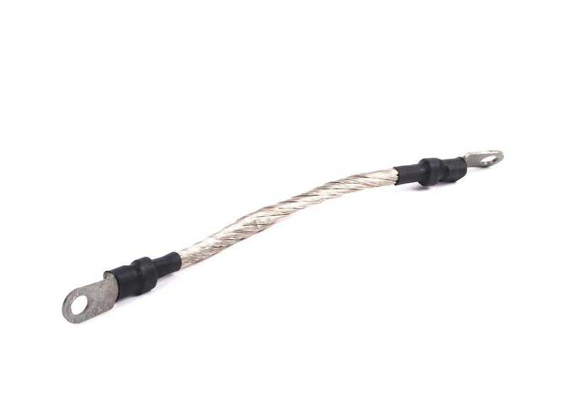 Cable de masa para BMW E30 (OEM 12511714039). Original BMW