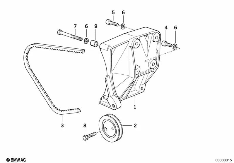 Cubreprotector para BMW Serie 3 E36, Serie 5 E34 (OEM 64552244171). Original BMW.