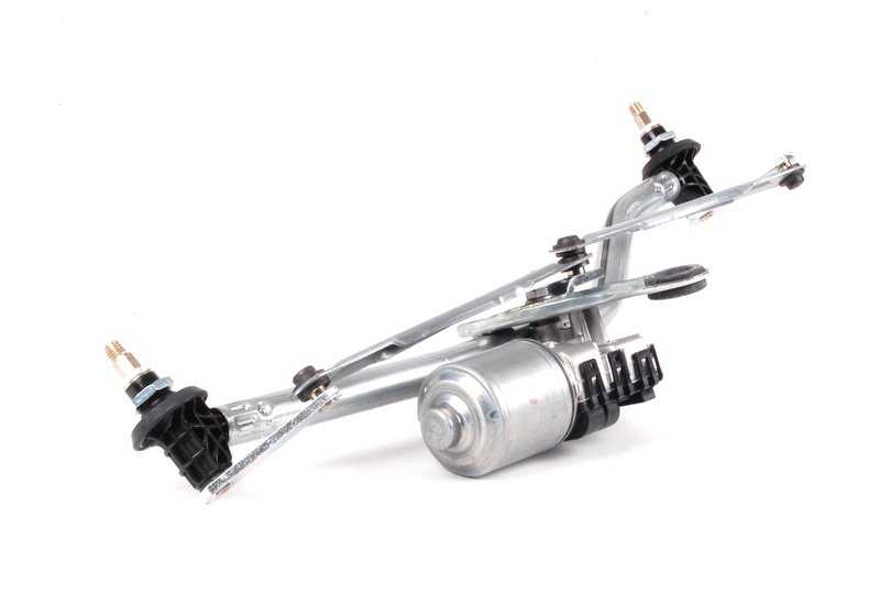 Motor y mecanismo completo del limpiaparabrisas OEM 61617071693 para BMW Serie 3 E46 (1998-2005). Original BMW.