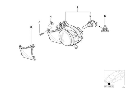 Bombilla Halógena Lampara Incandescente H8 12V 35W Para Bmw Muchos Modelos. Original Bmw. Recambios