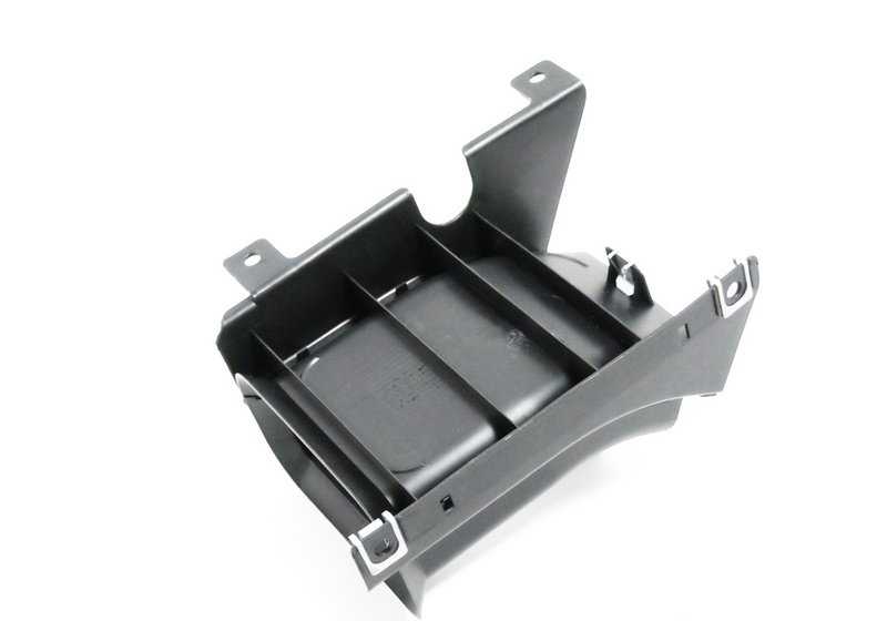 Pantalla lateral derecha del compartimento del motor para BMW Serie 5 E60, E60N, E61, E61N, Serie 6 E63, E63N, E64, E64N (OEM 51757203964). Original BMW.