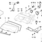 Cristal /tulipa Faro Original Para Bmw E46 Cabrio / Coupe M3. Original Recambios