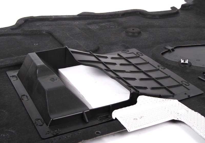 Cubierta Inferior Central para BMW Serie 5 E60, E61, Serie 6 E63, E64 (OEM 51757162577). Original BMW