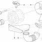 Connecting piece for BMW E38 7 Series (OEM 12311741592). Original BMW