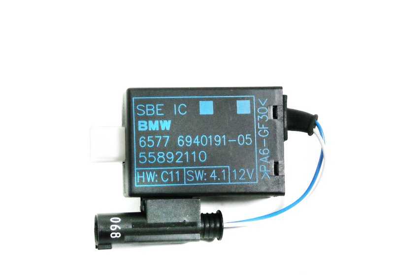 Control electrónico de ocupación del asiento para BMW E36, E46, E34, E39, E38, E65, E66, E31, E53. Original BMW.