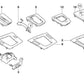 Tapa Embellecedor Cromado Cambio De Marchas Smg Para Bmw M3 E46. Original Recambios