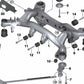 Brazo de suspensión trasero OEM 33326777637 para BMW E92, E93, E84, E87, E90, E91. Original BMW.