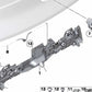 Cerradura del portón trasero para BMW Z4 E89 (OEM 51247354924). Original BMW