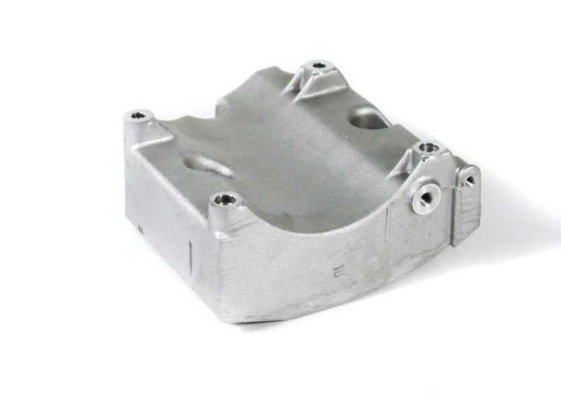 Soporte de compresor de aire acondicionado OEM 64551710471 para BMW E32, E31. Original BMW.