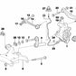 Impulsor DSC trasero para BMW Serie 7 E65, E66 (OEM 34526771709). Original BMW