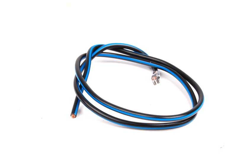 Contacto de resorte plano doble con cable para BMW Serie 1 E81, E82, E87, E88, F20, F21, Serie 3 E36, E46, E90, E91, E92, F30, F31, F34, F35, G20, G21, G80, Serie 4 F32, Serie 5 E39, E60, E61, F07, F10, F11, F18, G30, G31, G38, Serie 6 E63, E64, F06, F12,