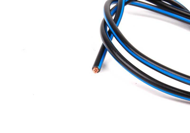 Contacto de resorte plano doble con cable para BMW Serie 1 E81, E82, E87, E88, F20, F21, Serie 3 E36, E46, E90, E91, E92, F30, F31, F34, F35, G20, G21, G80, Serie 4 F32, Serie 5 E39, E60, E61, F07, F10, F11, F18, G30, G31, G38, Serie 6 E63, E64, F06, F12,