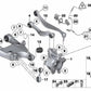 Sechskantschraube für BMW 5er F07, F10, F11, F18, 6er F06, F12, F13, 7er F01, F02, F04 (OEM 33326783031). Original BMW.