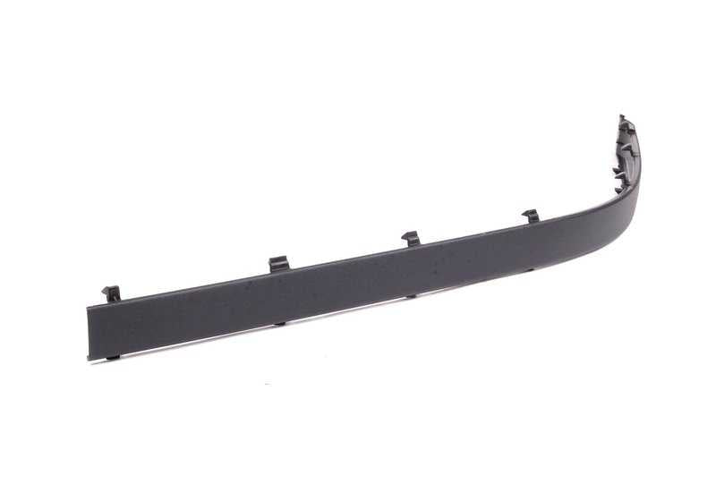 Moldura frontal izquierda para BMW E39 (OEM 51118226561). Original BMW